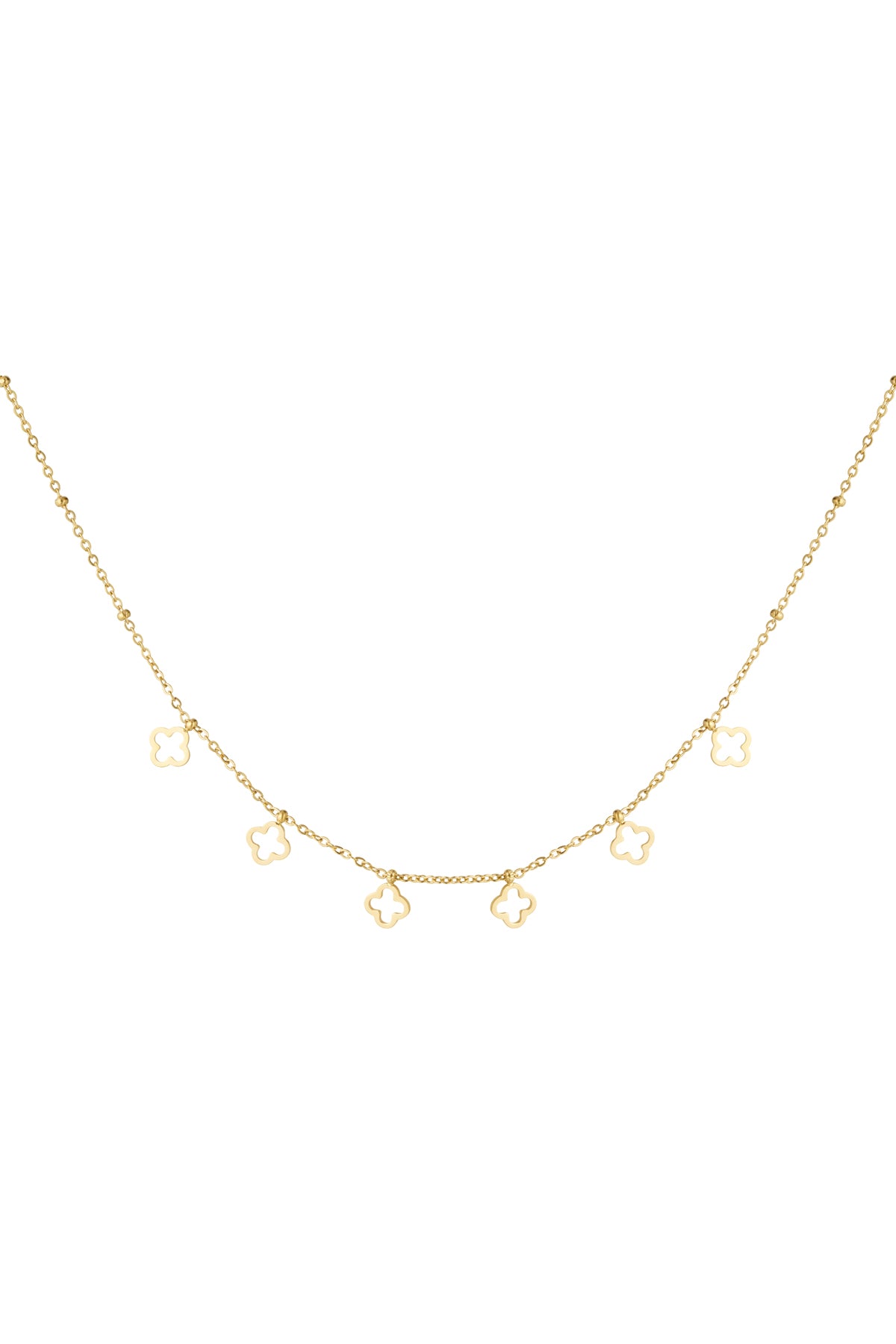 CLOVA GOLD NECKLACE