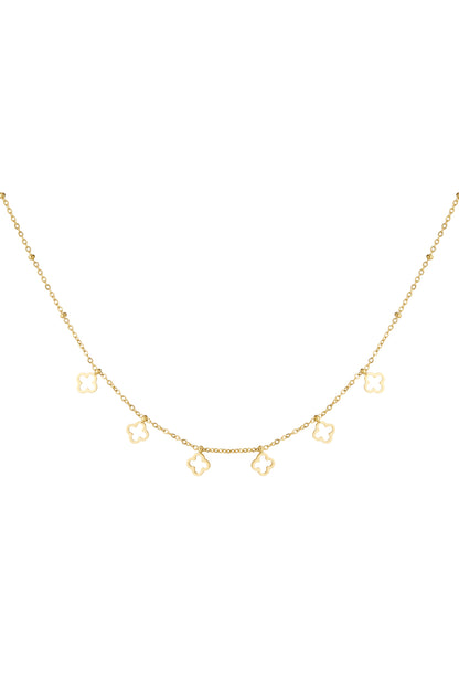 CLOVA GOLD NECKLACE