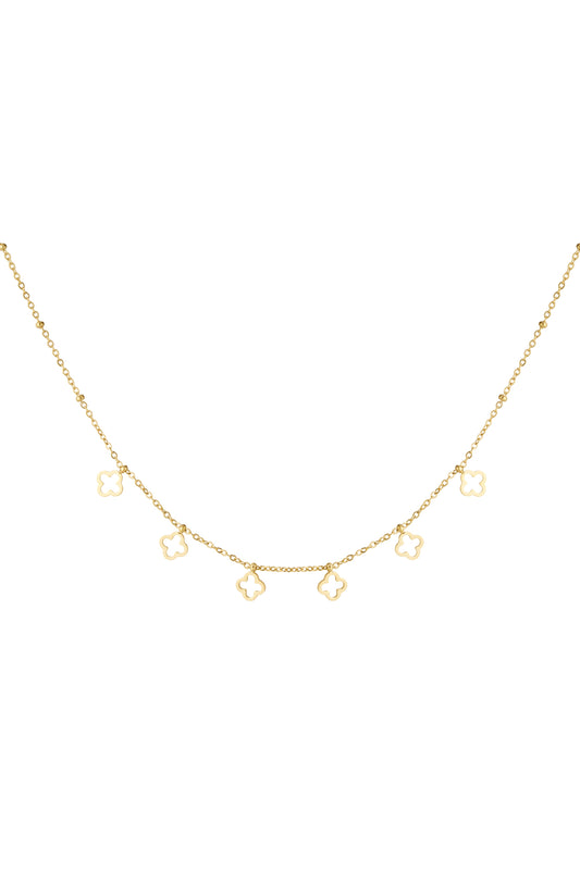 CLOVA GOLD NECKLACE