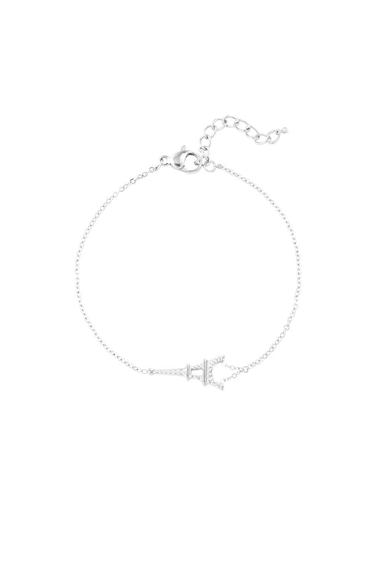 EIFFELTURM SILBER ARMBAND