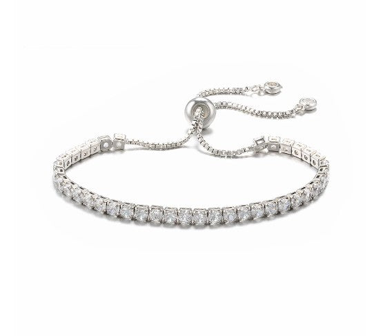 ZOYA TENNIS SILVER BRACELET